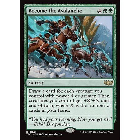 Become the Avalanche
