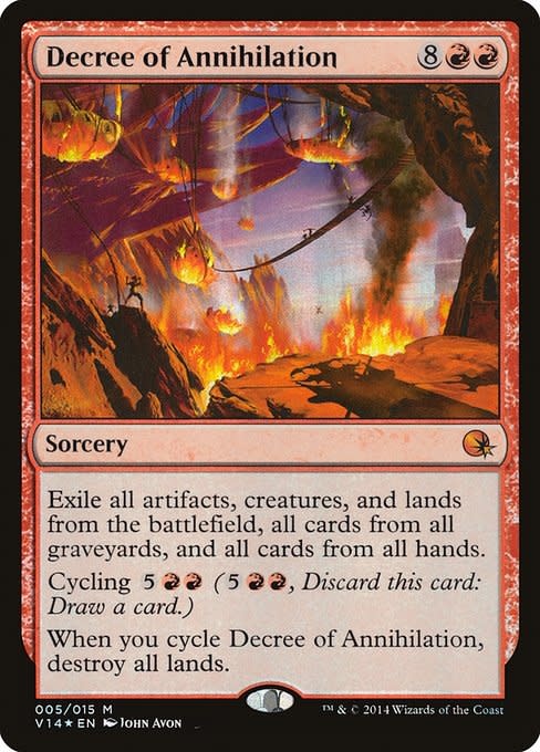 Decree of Annihilation - Foil