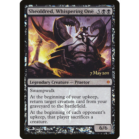 Sheoldred, Whispering One - Prerelease Foil (Spanish)