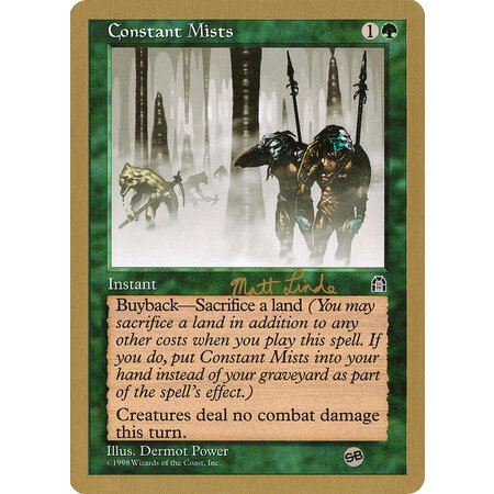 Constant Mists- World Championships Tokyo 1999