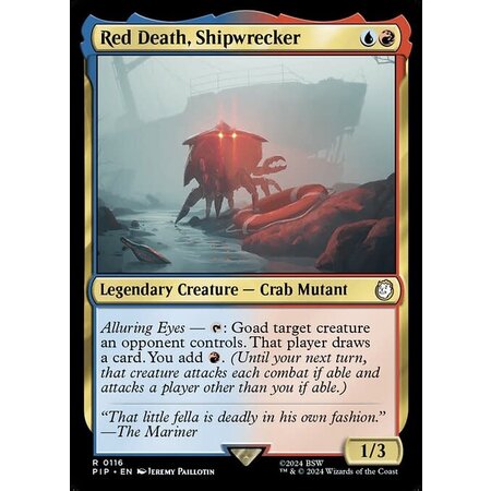 Red Death, Shipwrecker - Foil