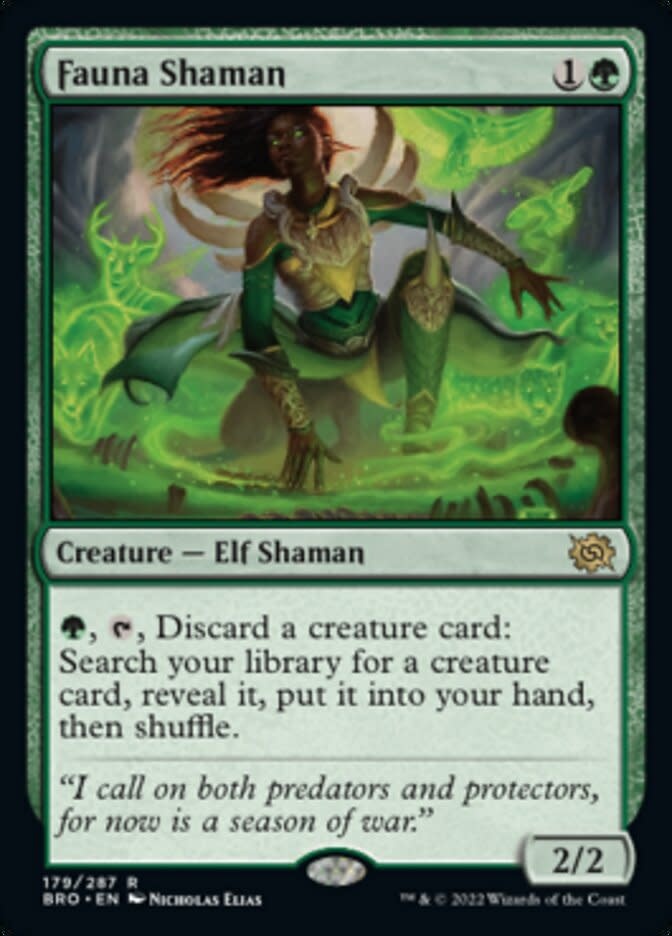 Fauna Shaman - Foil - Prerelease Promo