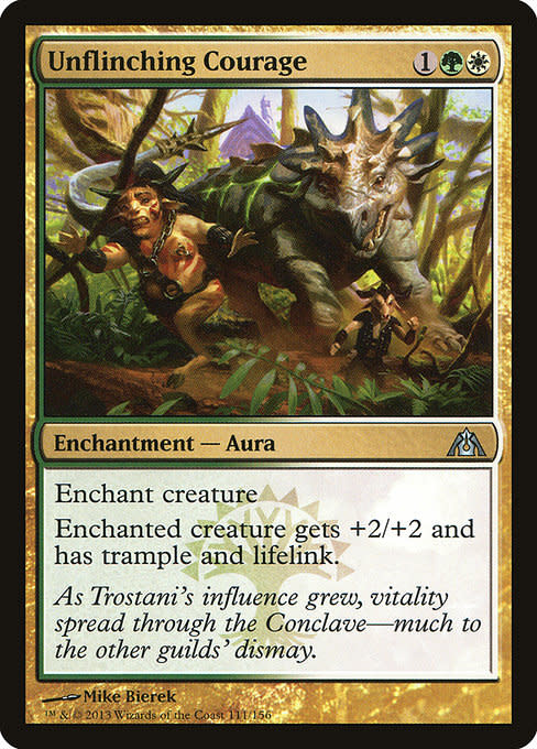 Unflinching Courage - Foil
