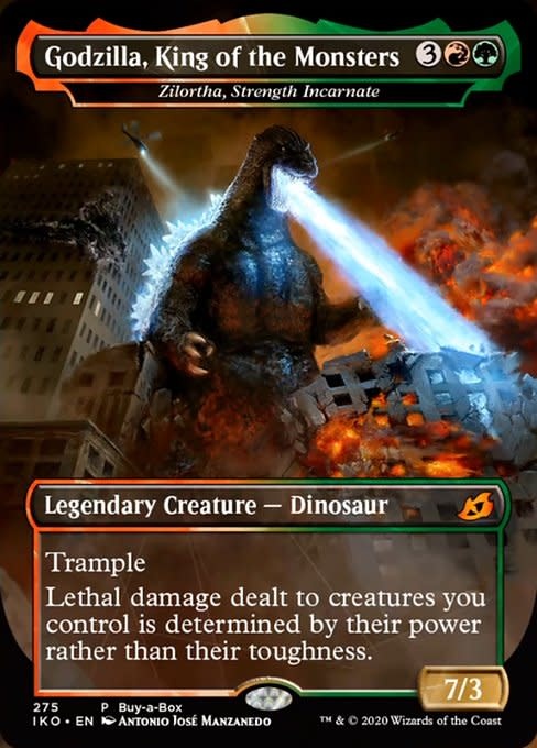 Zilortha, Strength Incarnate (Godzilla, King of the Monsters) - Foil