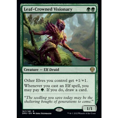 Leaf-Crowned Visionary - Foil