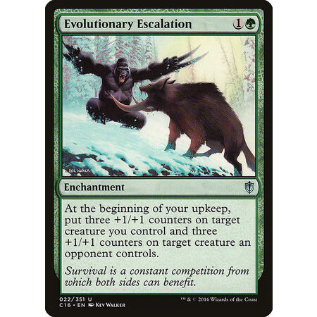 Evolutionary Escalation