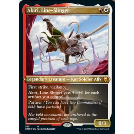 Akiri, Line-Slinger - Foil-Etched