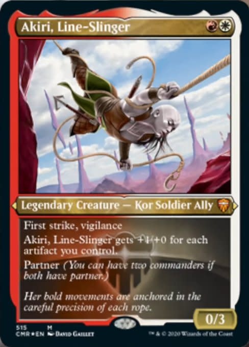 Akiri, Line-Slinger - Foil-Etched