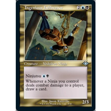 Ingenious Infiltrator - Foil-Etched