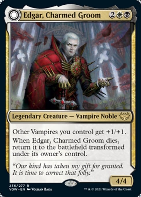 Edgar, Charmed Groom - Foil