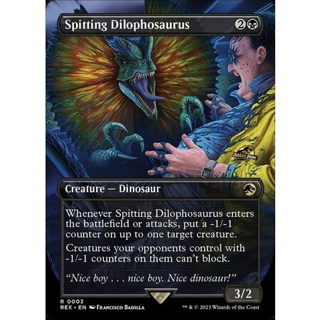 Spitting Dilophosaurus