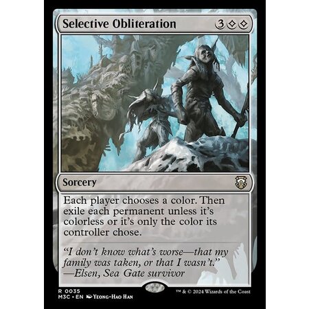 Selective Obliteration