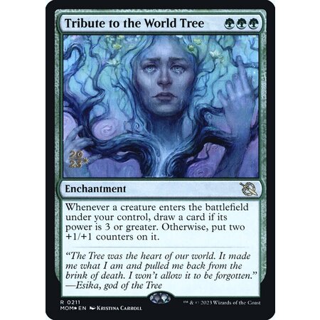 Tribute to the World Tree - Foil - Prerelease Promo