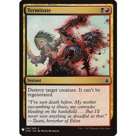 Terminate