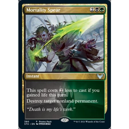 Mortality Spear - Promo Pack