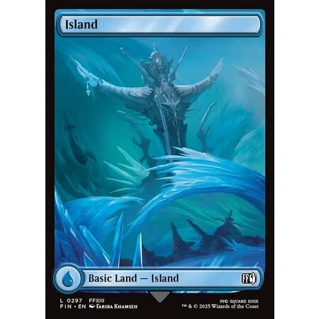 Island (297) - Full Art Foil