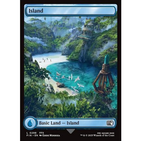 Island (298) - Full Art Foil