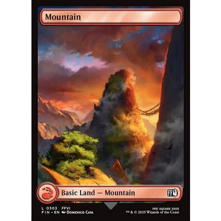 Mountain (303) - Full Art Foil