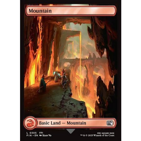 Mountain (305) - Full Art Foil