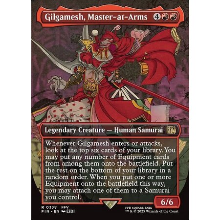Gilgamesh, Master-at-Arms - Foil