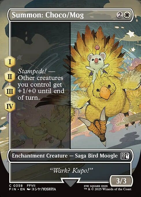 Summon: Choco/Mog - Foil