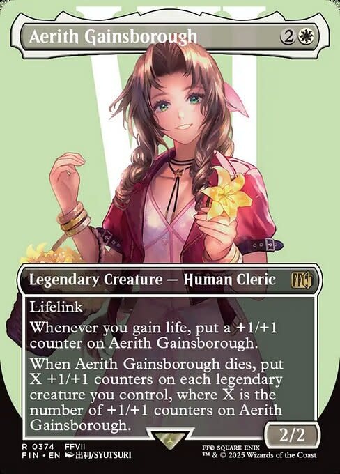 Aerith Gainsborough - Foil