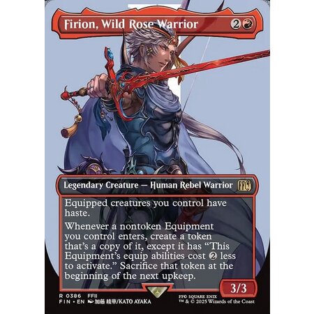Firion, Wild Rose Warrior - Foil