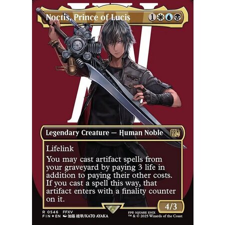 Noctis, Prince of Lucis - Surge Foil
