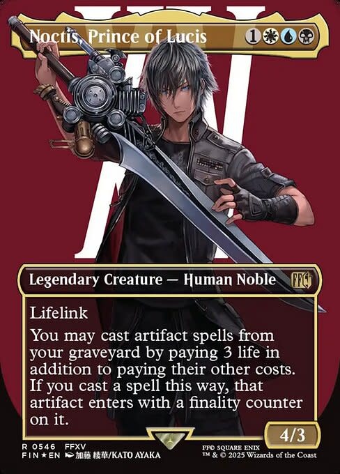 Noctis, Prince of Lucis - Surge Foil