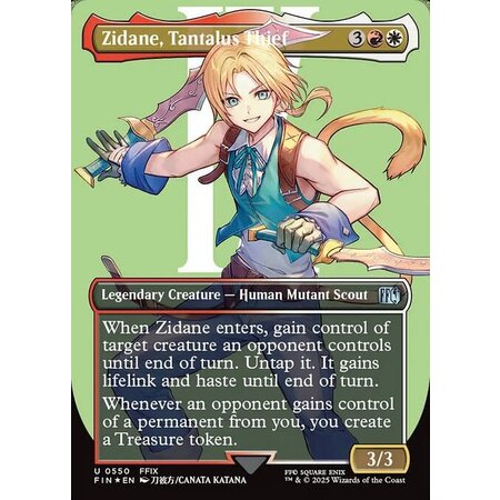 Zidane, Tantalus Thief - Surge Foil