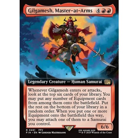 Gilgamesh, Master-at-Arms