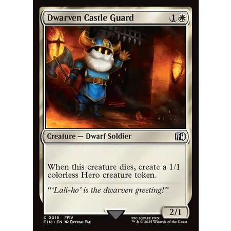Dwarven Castle Guard - Foil