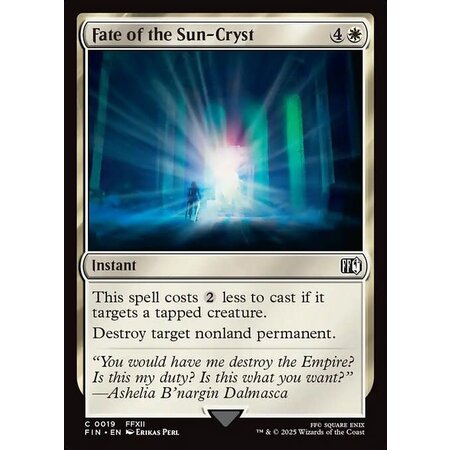 Fate of the Sun-Cryst - Foil