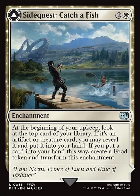 Sidequest: Catch a Fish - Foil