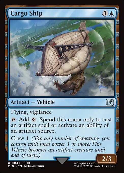 Cargo Ship - Foil