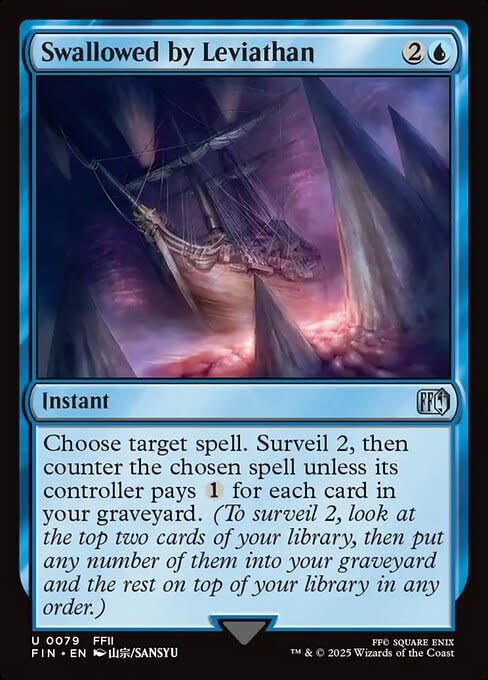 Swallowed by Leviathan - Foil