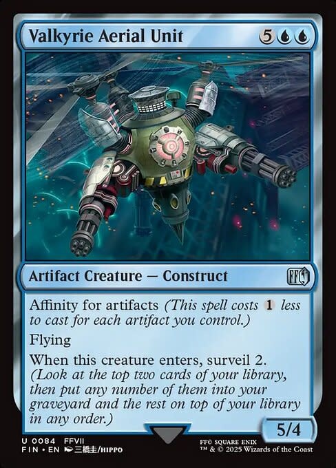 Valkyrie Aerial Unit - Foil