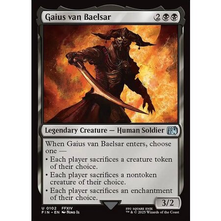 Gaius van Baelsar - Foil