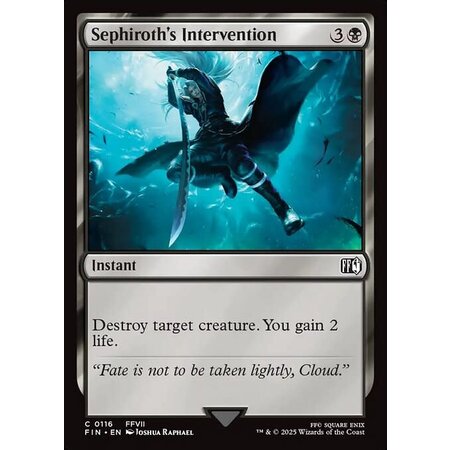 Sephiroth's Intervention - Foil