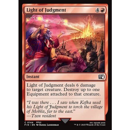 Light of Judgment - Foil