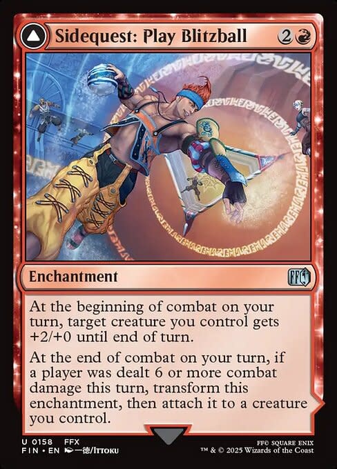 Sidequest: Play Blitzball - Foil