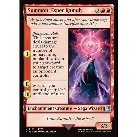 Summon: Esper Ramuh - Foil
