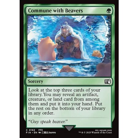 Commune with Beavers - Foil