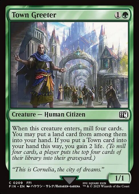 Town Greeter - Foil
