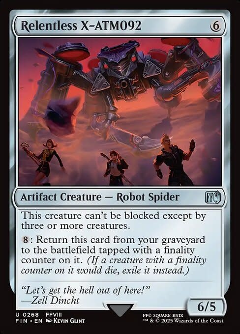 Relentless X-ATM092 - Foil