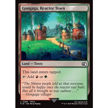 Gongaga, Reactor Town - Foil