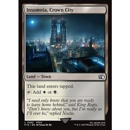 Insomnia, Crown City - Foil