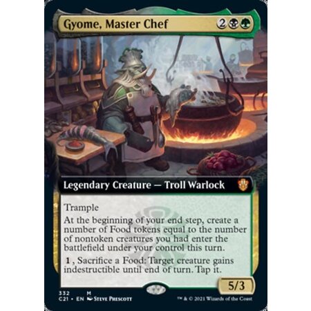 Gyome, Master Chef