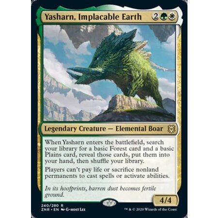 Yasharn, Implacable Earth