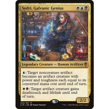 Sydri, Galvanic Genius